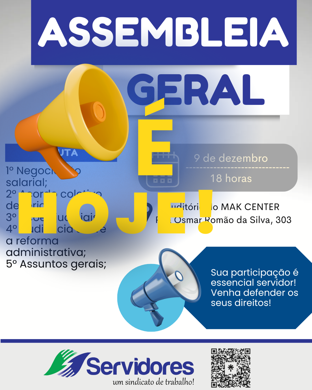 Assembleia é hoje